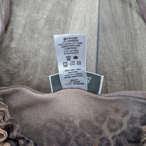 La Senza Ruffled Slip Dress Size Extra Large - Picture 6 of 9